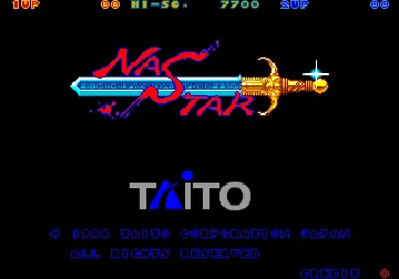 Nastar Warrior (US) screen shot title